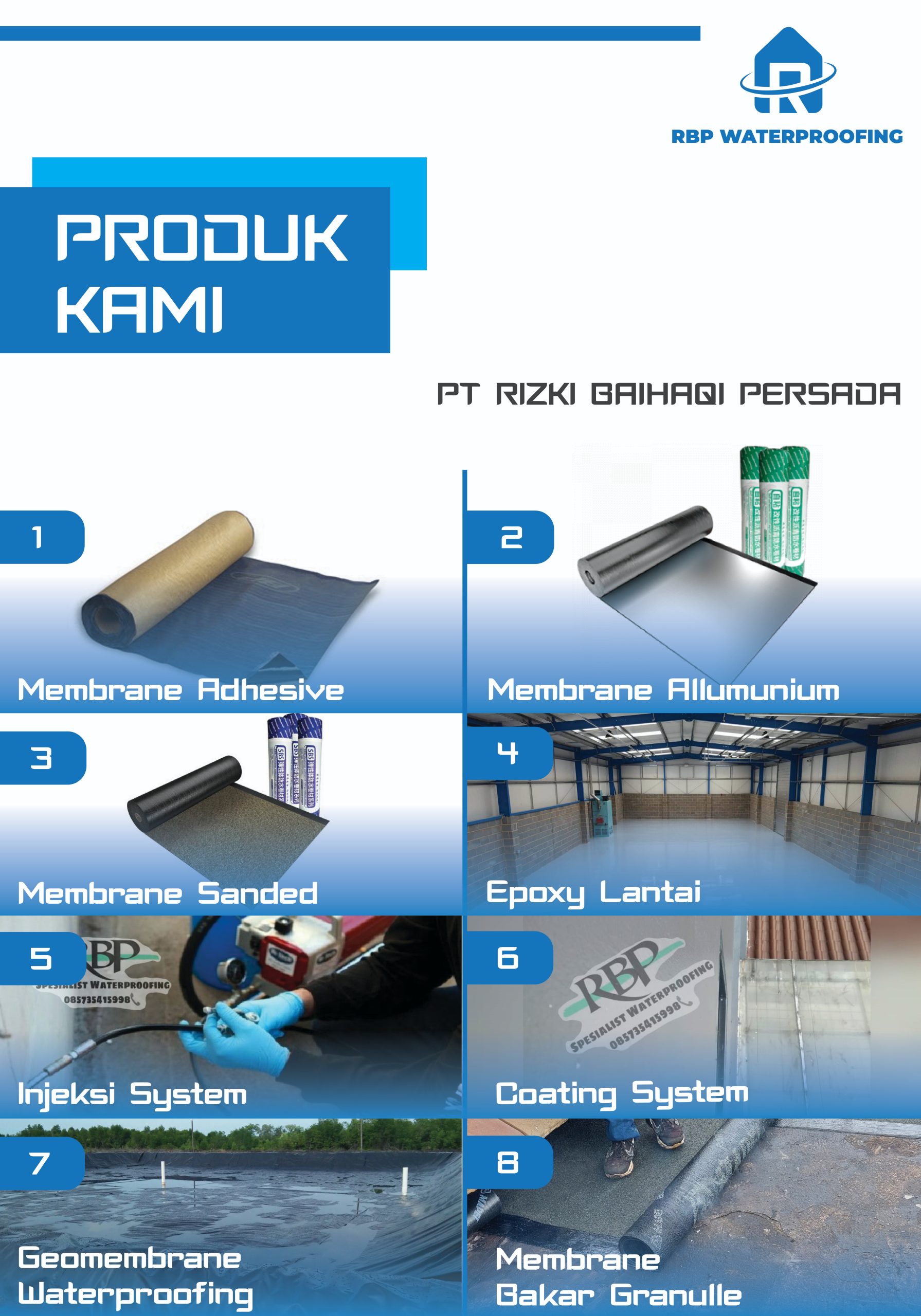 Aplikator waterproofing membrane di rungkut surabaya